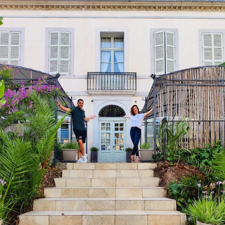 Chambres d'hôtes - Bed&Breakfast Les Palmiers Mèze Exterior foto
