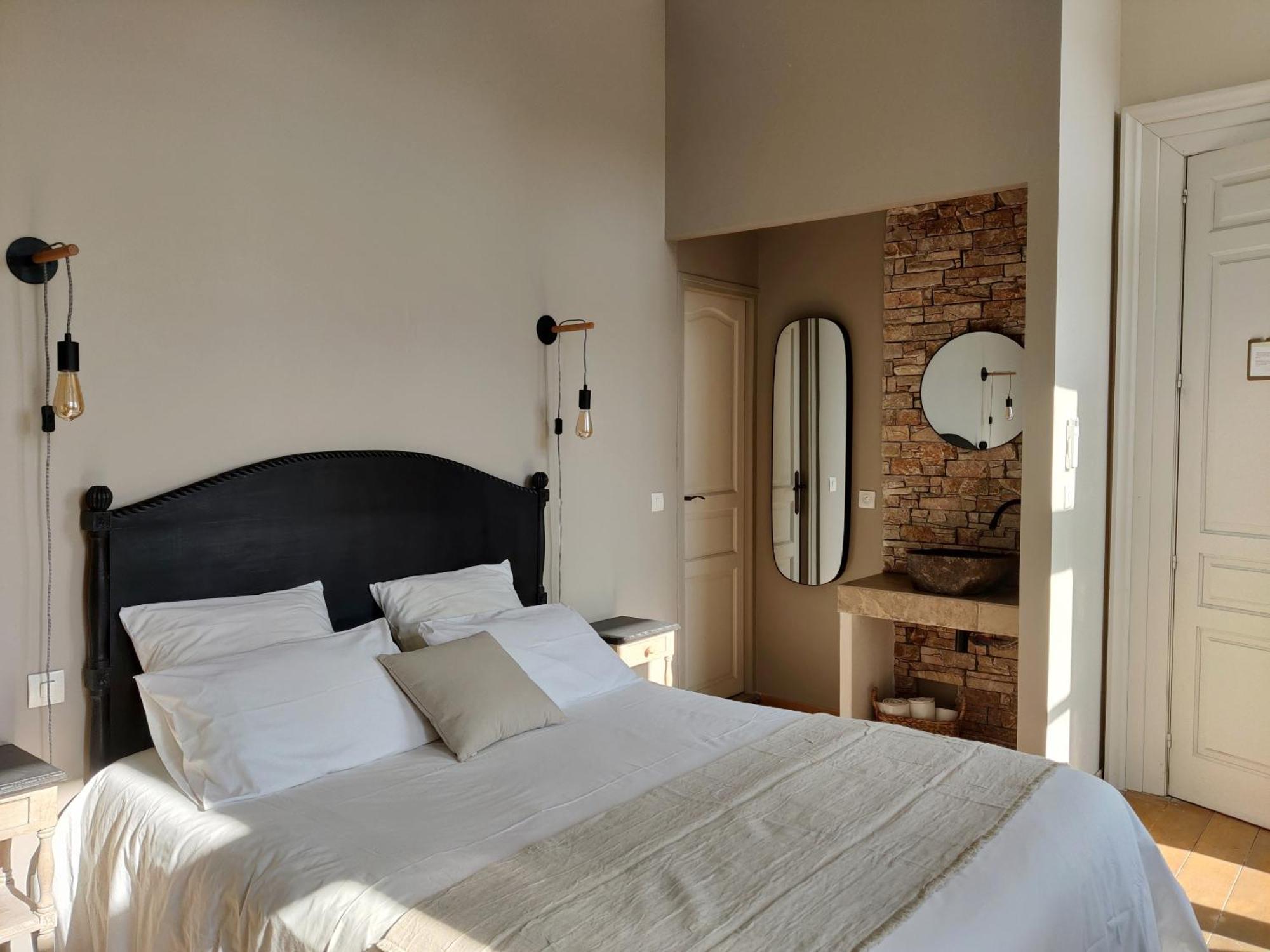 Chambres d'hôtes - Bed&Breakfast Les Palmiers Mèze Quarto foto